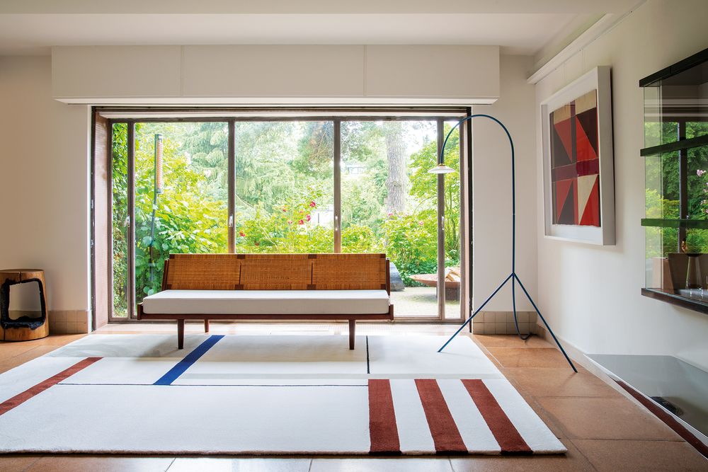 Tapis sur-mesure - Tapis en laine et soie Bauhaus - LIMITED EDITION - 2TEC2