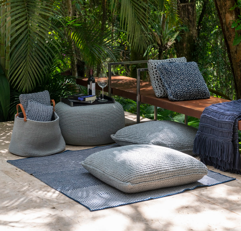 Coussins textile - Coussin The Soft Indoors Living Tricot Collection - ELISA ATHENIENSE HOME