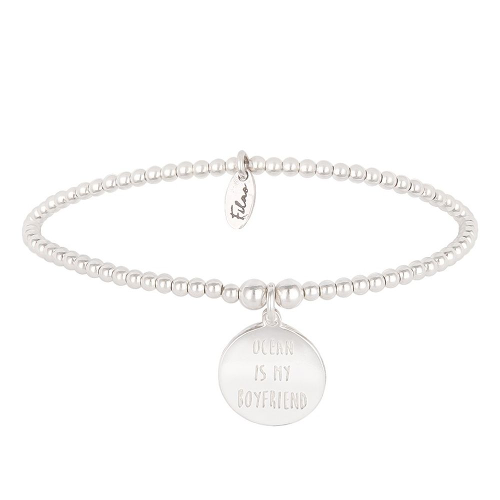 Bijoux - Bracelet Nature Is My Mother Arg 925 - FILAO BIJOUX