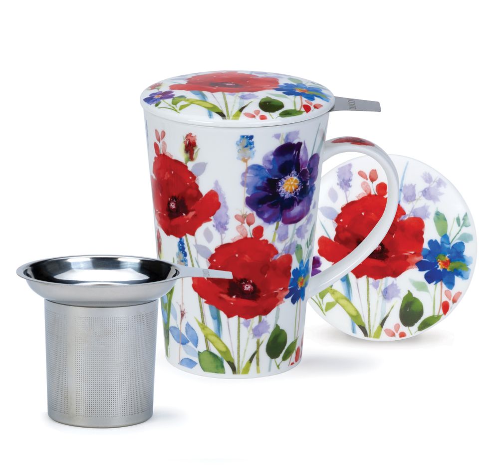 Tasses et mugs - Warm Hearts, Wild Garden and Flamboyance on Shetland and Shetland Infuser shapes - DUNOON