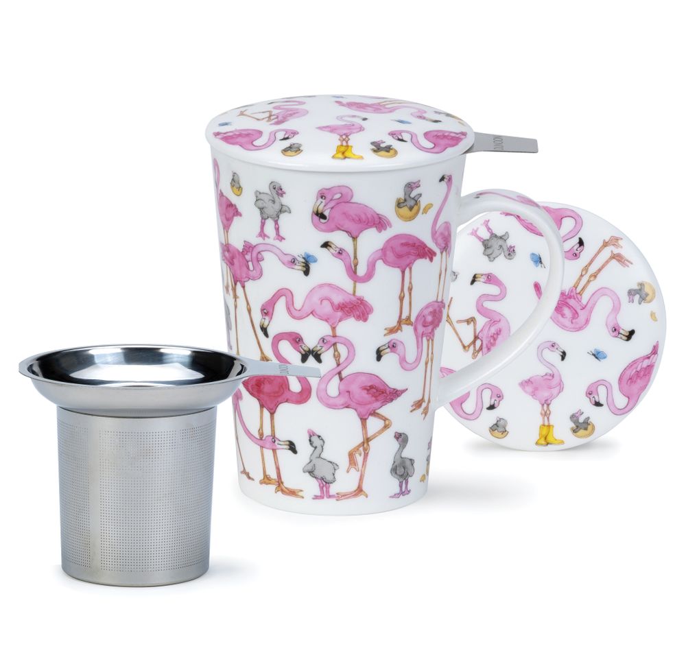 Tasses et mugs - Warm Hearts, Wild Garden and Flamboyance on Shetland and Shetland Infuser shapes - DUNOON