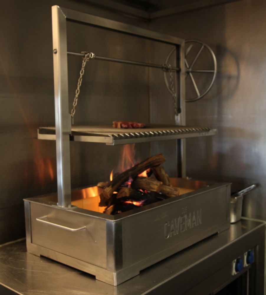 Meubles de cuisines - The Caveman Grill 'Pro' - Modèles Encastrables - CAVEMAN GRILL
