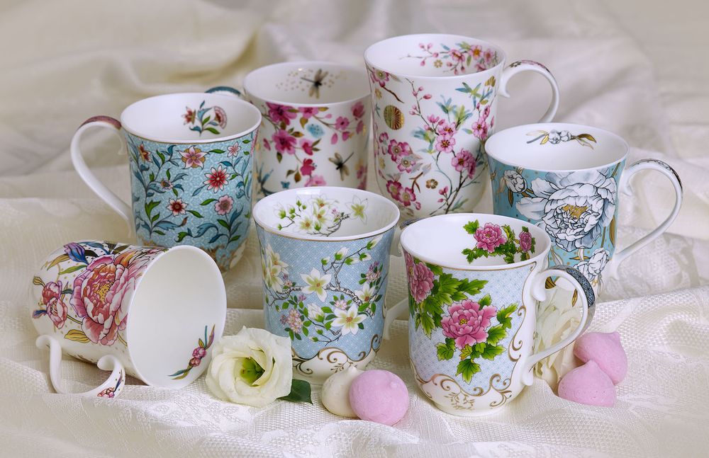 Tea and coffee accessories - A collection of designs on the new 'Braemar' shape - DUNOON