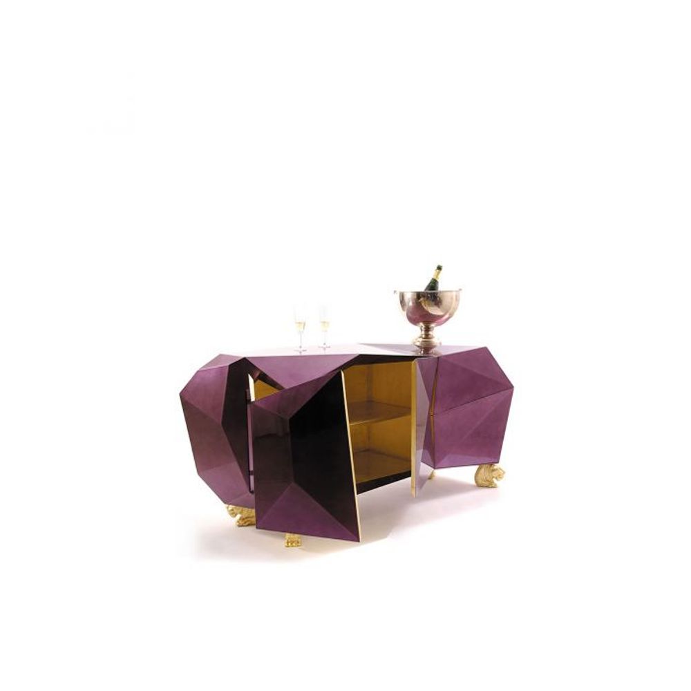 Customizable objects - DIAMOND AMETHYST SIDEBOARD - INSPLOSION