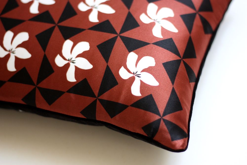 Fabric cushions - MILLY silk cushion - MY FRIEND PACO