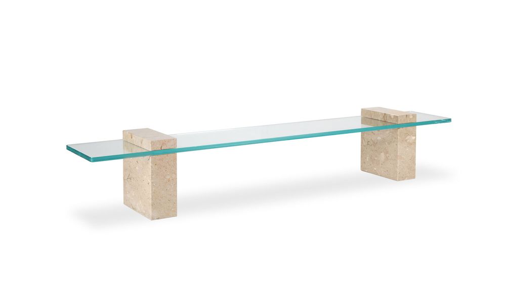 Benches for hospitalities & contracts - Glass Architectural Bench GEMINI Maxi - VETROGIARDINI