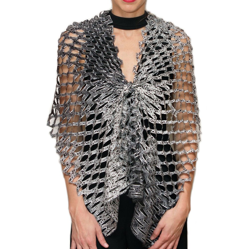 Rideaux et voilages - "ORIGAMI", Foulard en Soie, Rideau en Coton Bio - KEIKO KUROISHI