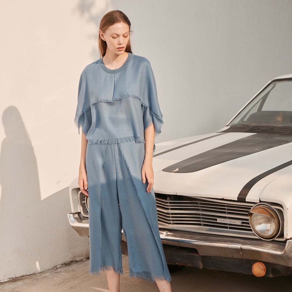 Apparel - Sandriver Toga cashmere pants - SANDRIVER MONGOLIAN CASHMERE