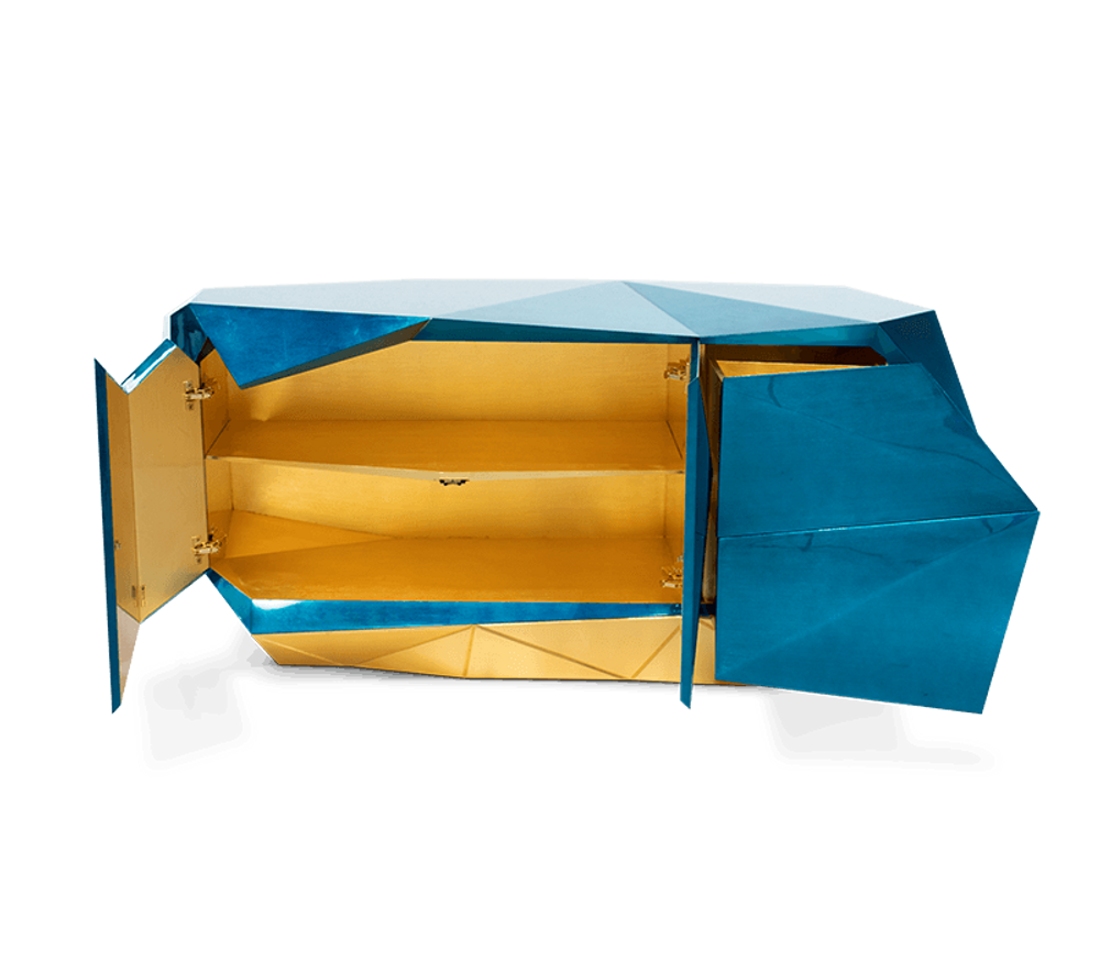 Sideboards - DIAMOND BLUE Sideboard - BOCA DO LOBO