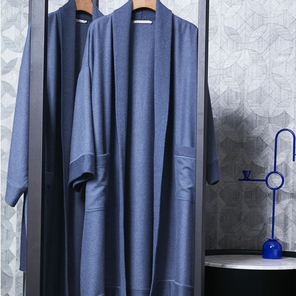 Homewear textile - Peignoir oversize en cachemire - SANDRIVER MONGOLIAN CASHMERE