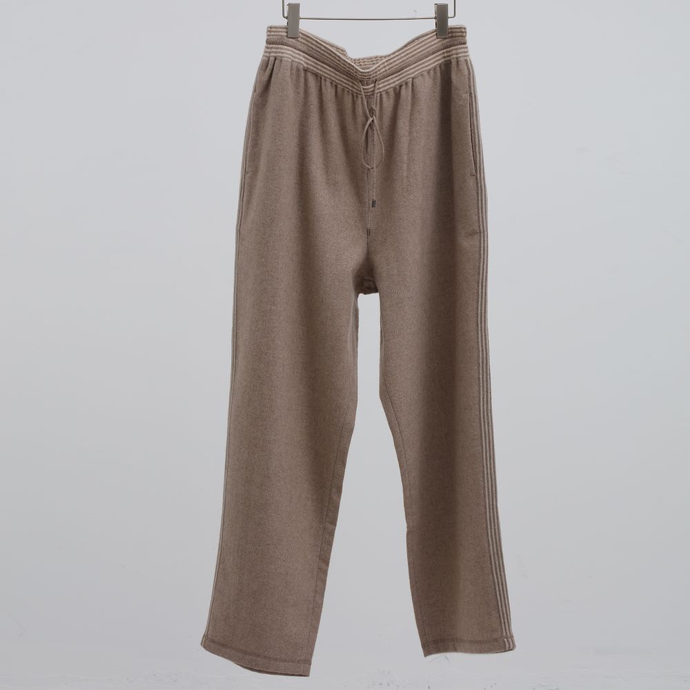 Homewear - NATUREL undyed cashmere pants - Men - SANDRIVER MONGOLIAN CASHMERE