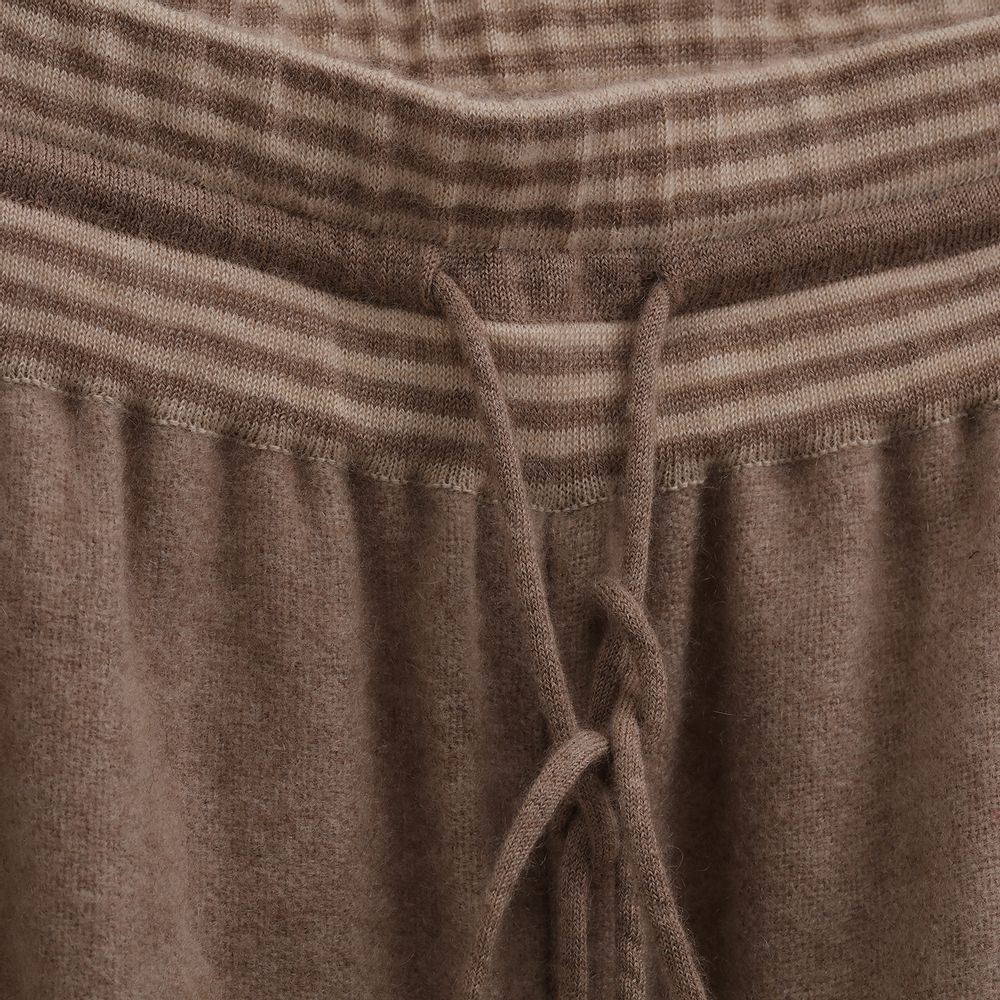 Homewear - NATUREL undyed cashmere pants - Men - SANDRIVER MONGOLIAN CASHMERE