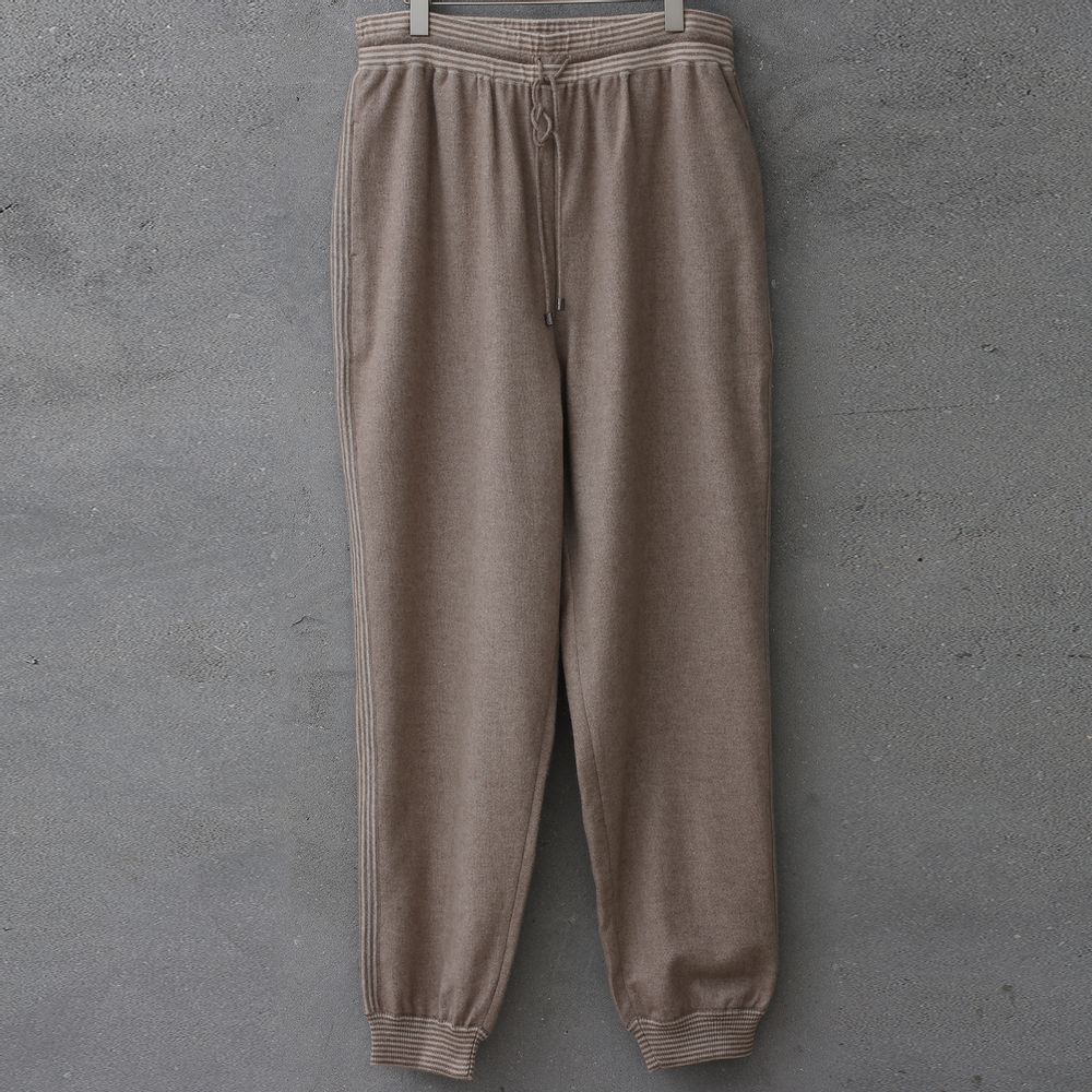 Homewear - NATUREL undyed cashmere pants - Men - SANDRIVER MONGOLIAN CASHMERE
