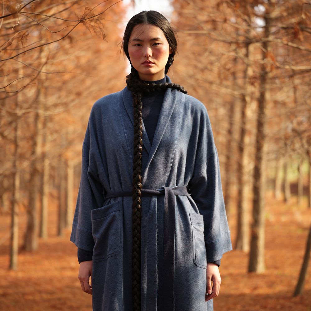 Homewear textile - Peignoir en cachemire - SANDRIVER MONGOLIAN CASHMERE