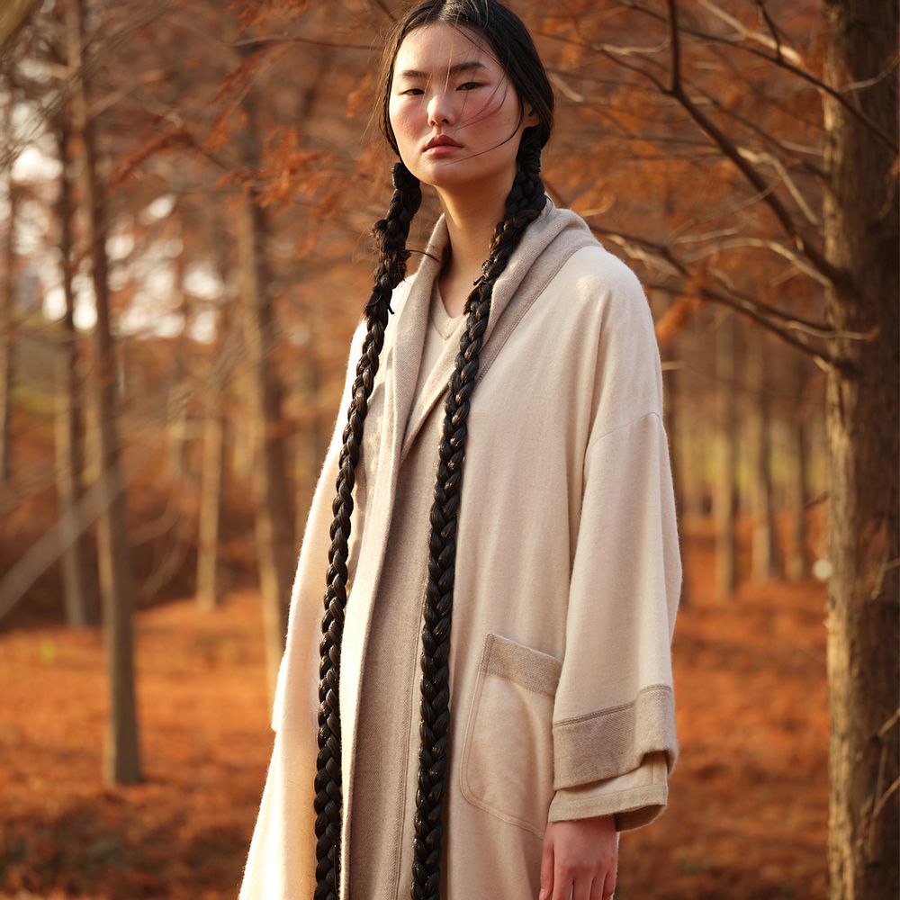 Homewear textile - Peignoir en cachemire - SANDRIVER MONGOLIAN CASHMERE