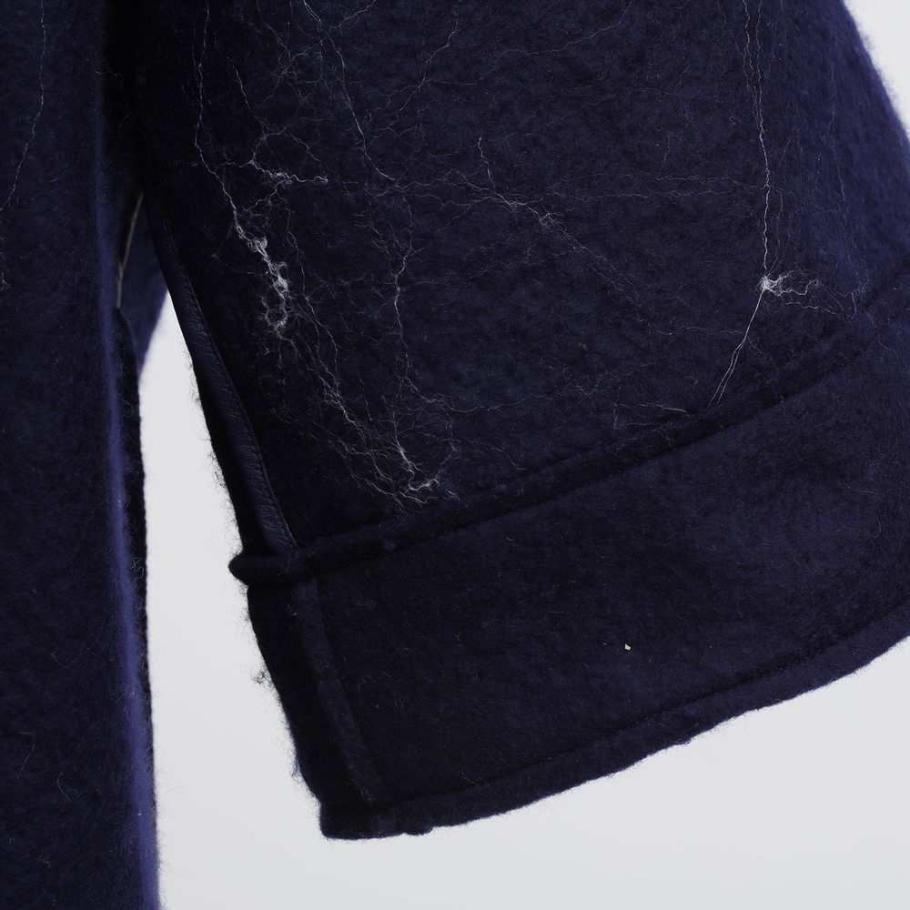 Apparel - SILK NEBULA Handcrafted cashmere felt coat - SANDRIVER MONGOLIAN CASHMERE