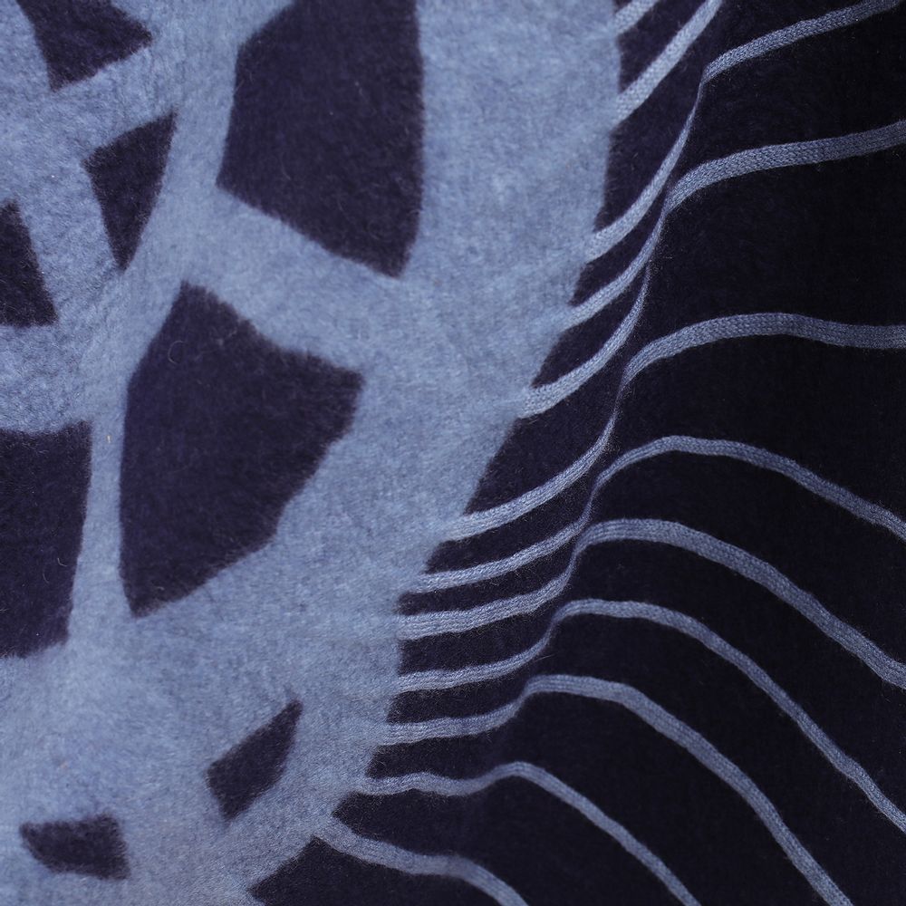 Throw blankets - SKY DOME cashmere and silk felt blanket - SANDRIVER MONGOLIAN CASHMERE