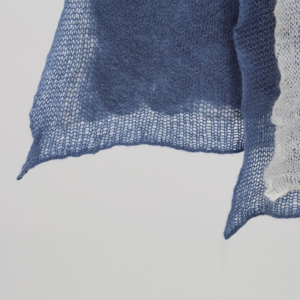 Foulards et écharpes - Écharpe en cachemire tricotée SPECTRUM - SANDRIVER MONGOLIAN CASHMERE