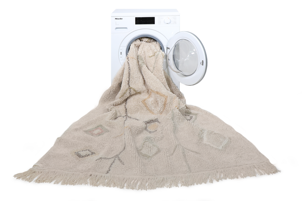 Autres tapis - Washable rug Kaarol Earth - LORENA CANALS