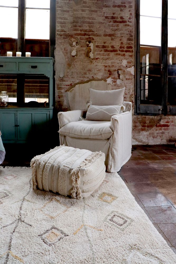Autres tapis - Washable rug Kaarol Earth - LORENA CANALS