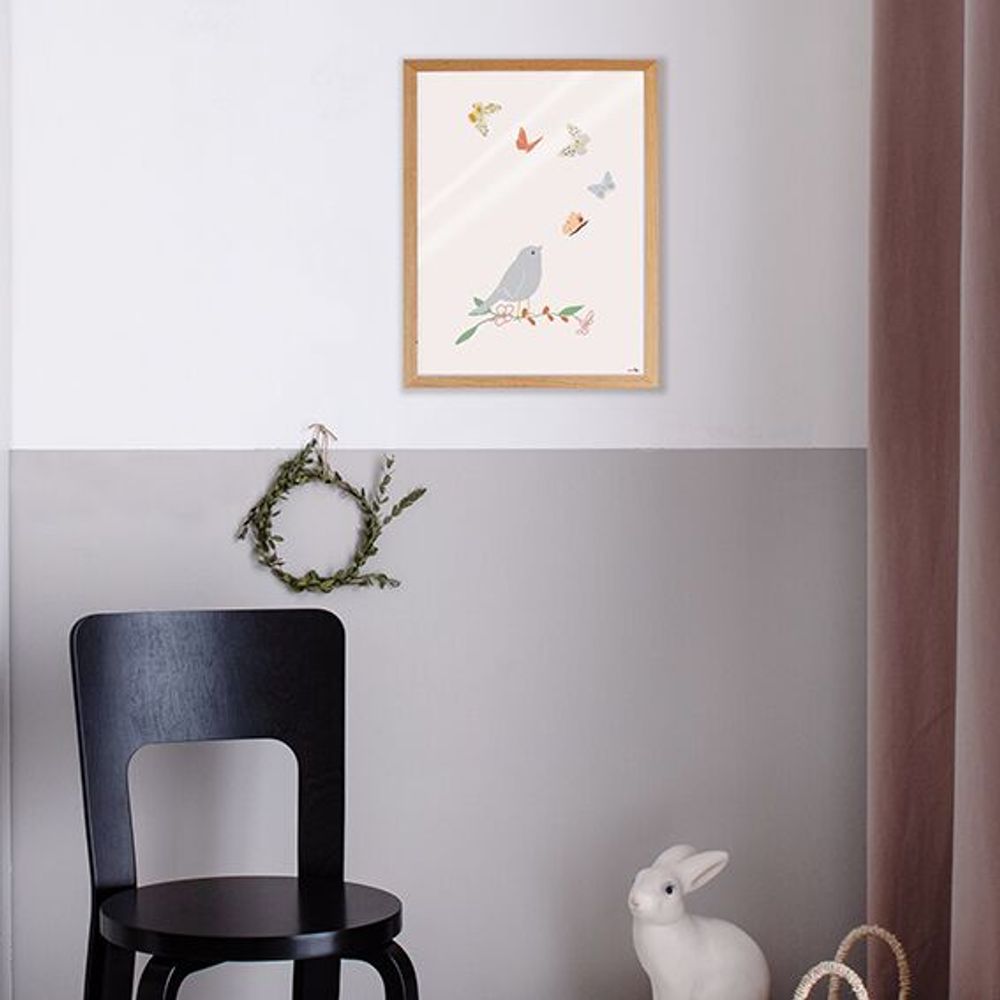 Autres décorations murales - CADRE ET POSTER PAPILLON - MIMI'LOU