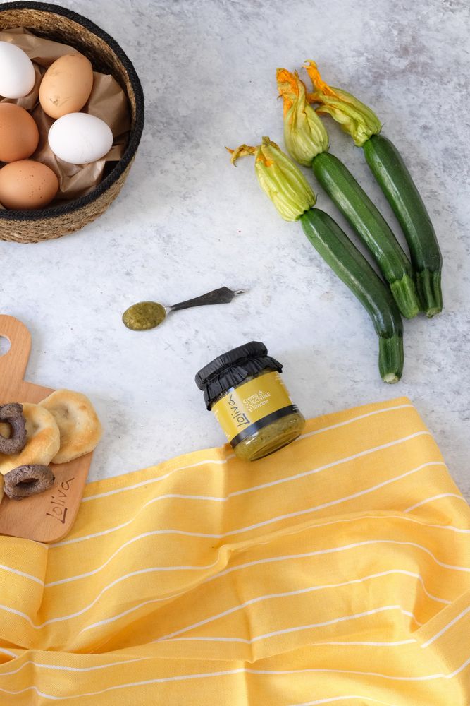 Condiments - Courgette et crème au citron - LOLIVA FOOD MOOD