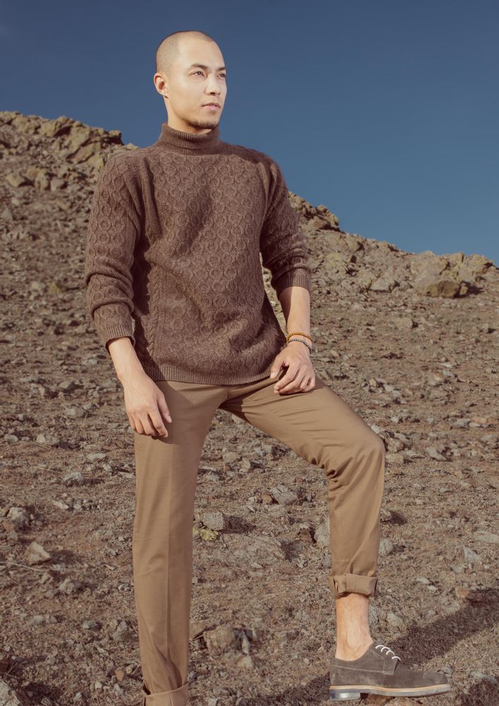 Apparel - 100% natural yak sweater, cardigan and pullover for men and women - ERDENET CASHMERE