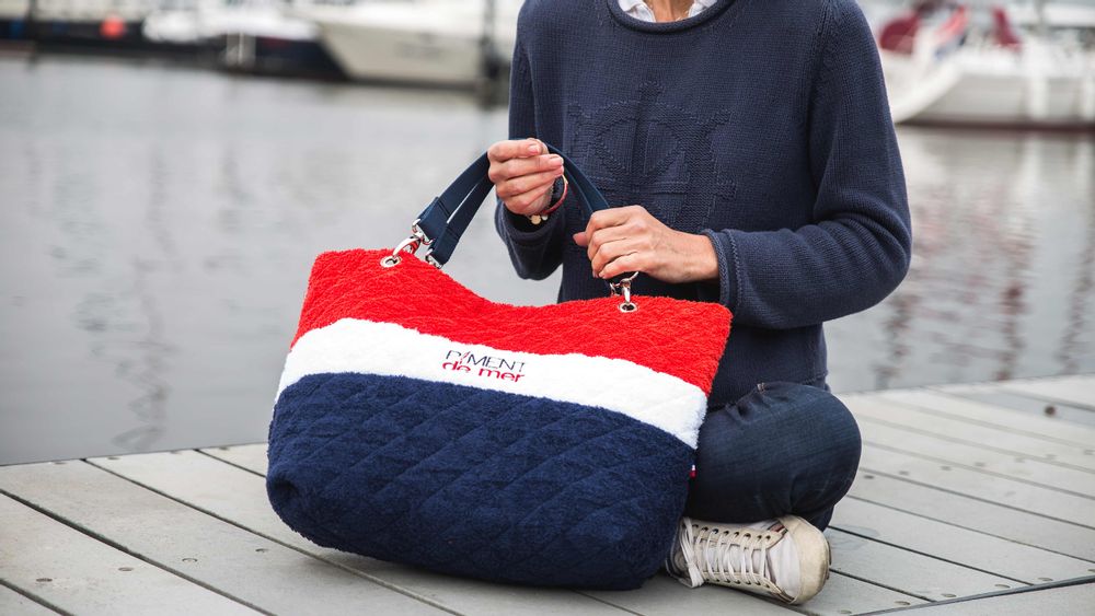 Bags and totes - SMALL BEACH BAG - PIMENT DE MER