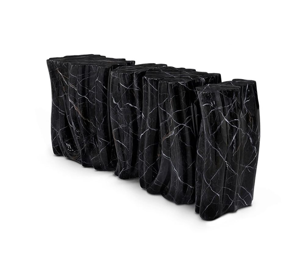 Sideboards - MONOCHROME FAUX-MARBLE Sideboard - BOCA DO LOBO