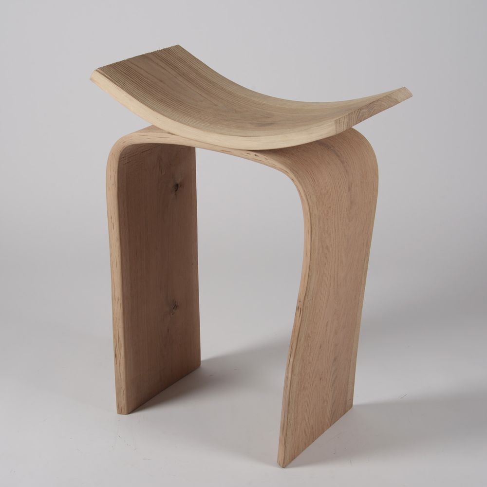 Stools - MINIMAL stools - Solid oak - JOE SAYEGH PARIS
