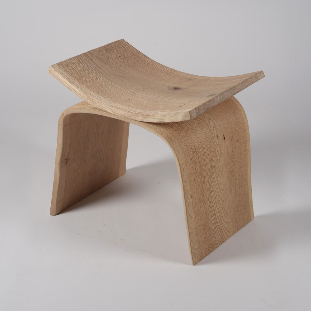 Stools - MINIMAL stools - Solid oak - JOE SAYEGH PARIS