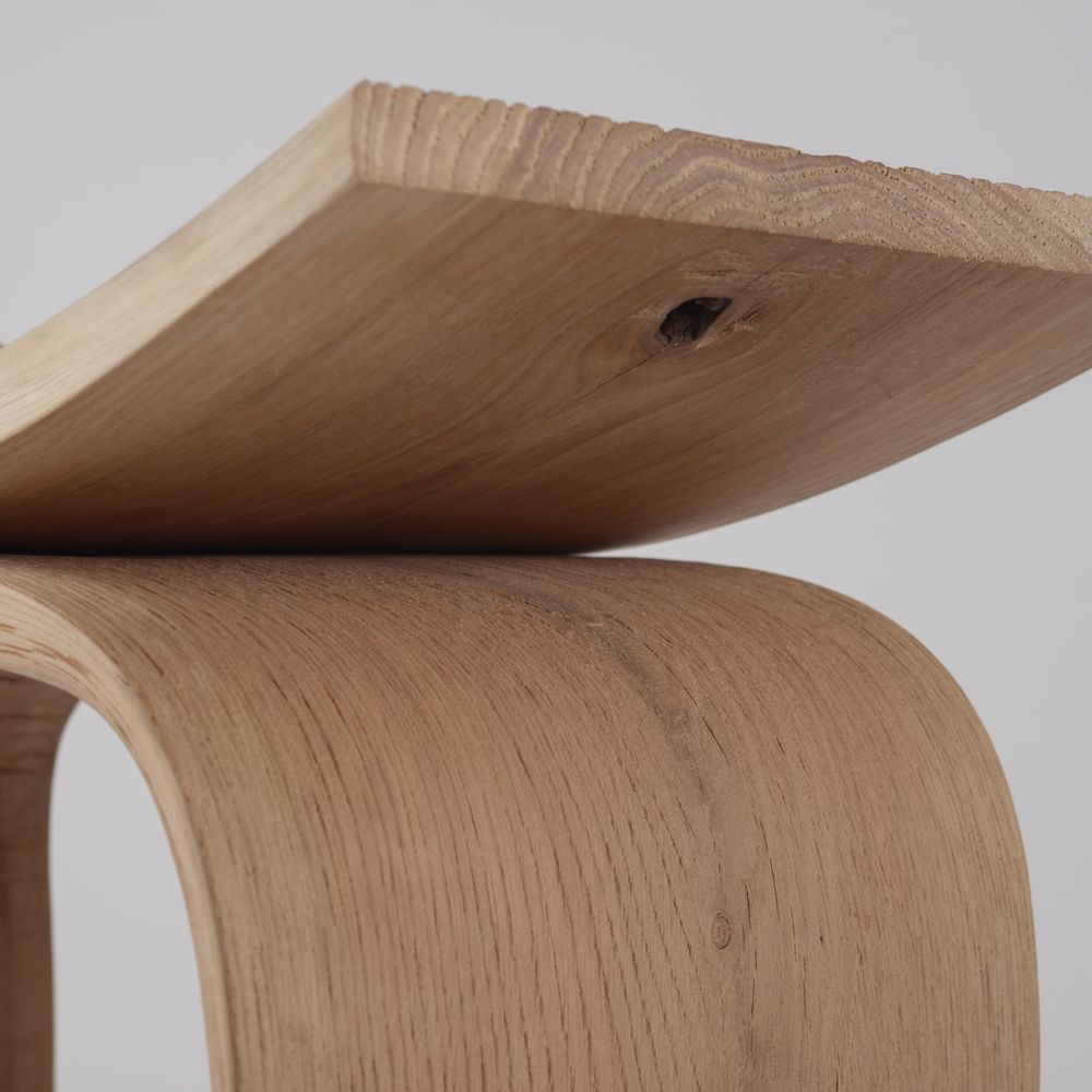 Stools - MINIMAL stools - Solid oak - JOE SAYEGH PARIS