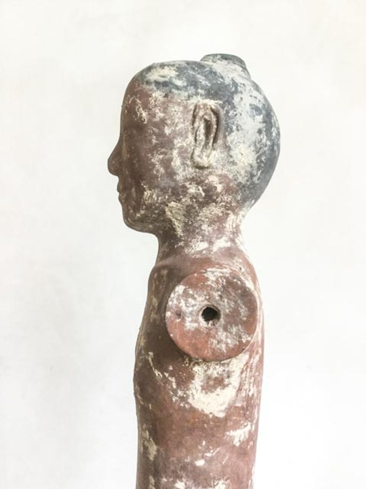 Sculptures, statuettes et miniatures - Statuettes "Stick men" dynastie Han. - THE SILK ROAD COLLECTION