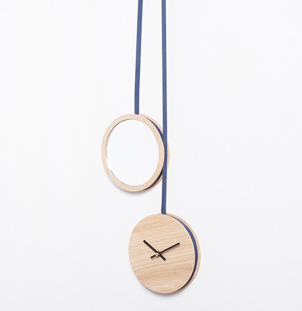 Autres fournitures bureau  - Horloge-Miroir PENDULE - DRUGEOT MANUFACTURE