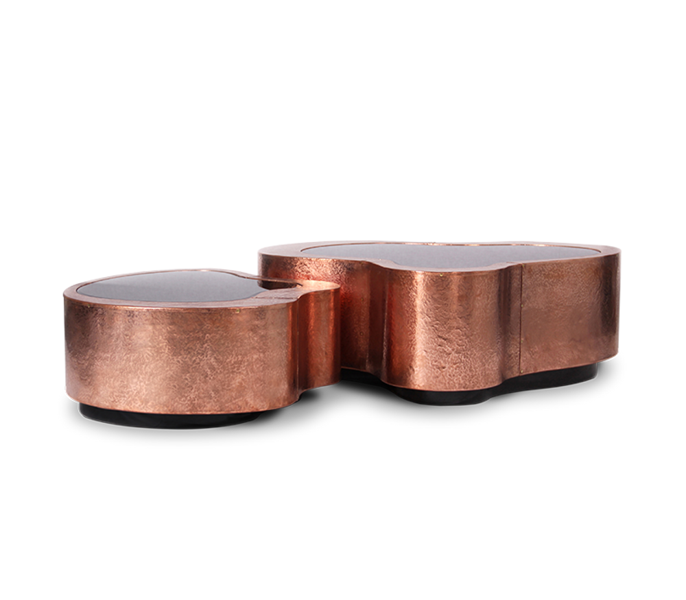 Coffee tables - WAVE COPPER Center Table - BOCA DO LOBO