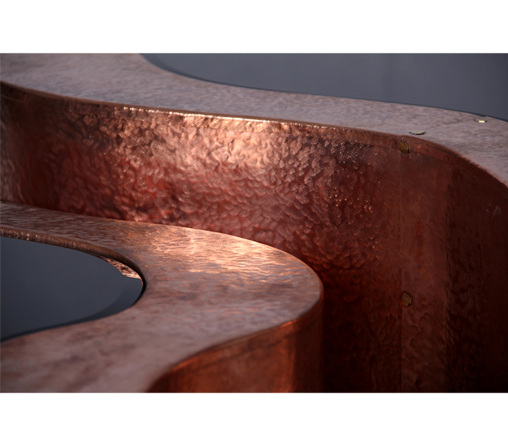 Coffee tables - WAVE COPPER Center Table - BOCA DO LOBO