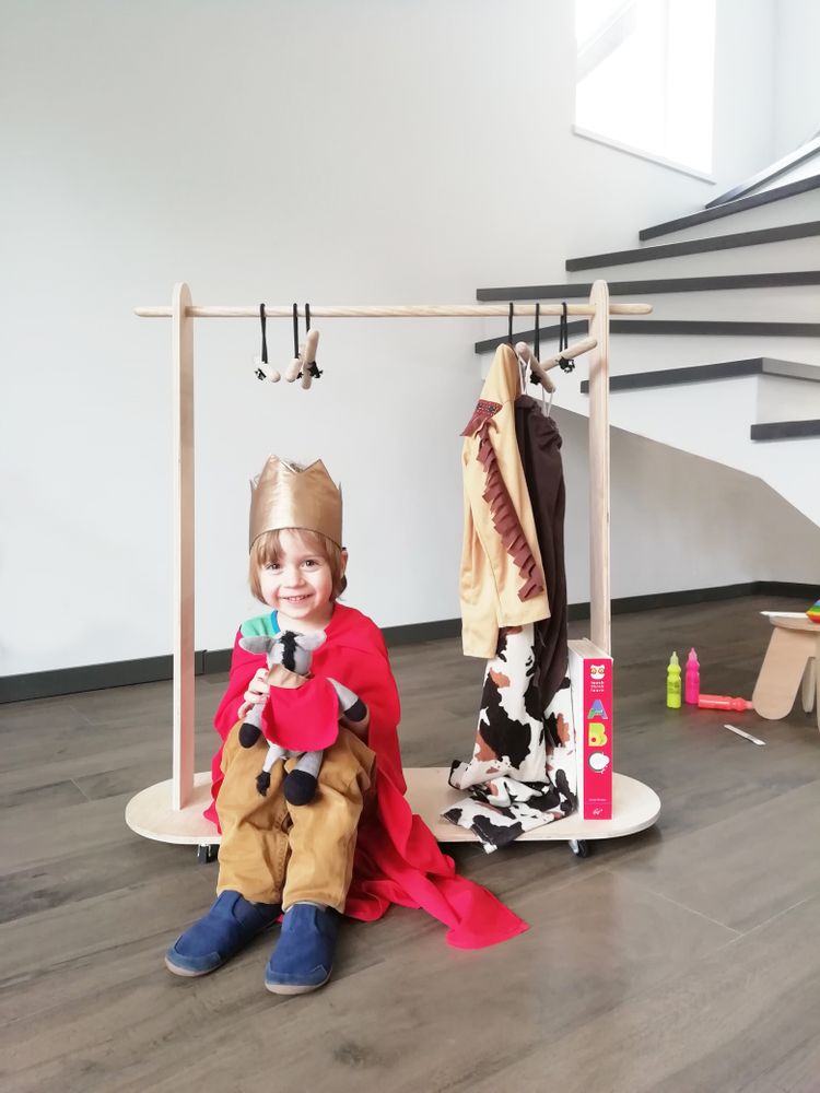 Mobilier bébé - Clothes Rack - BABAI TOYS