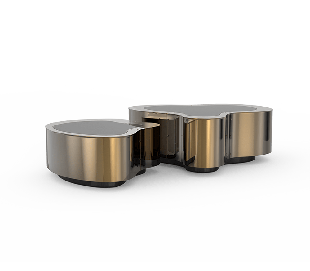 Tables basses - Table basse WAVE PATINE - BOCA DO LOBO