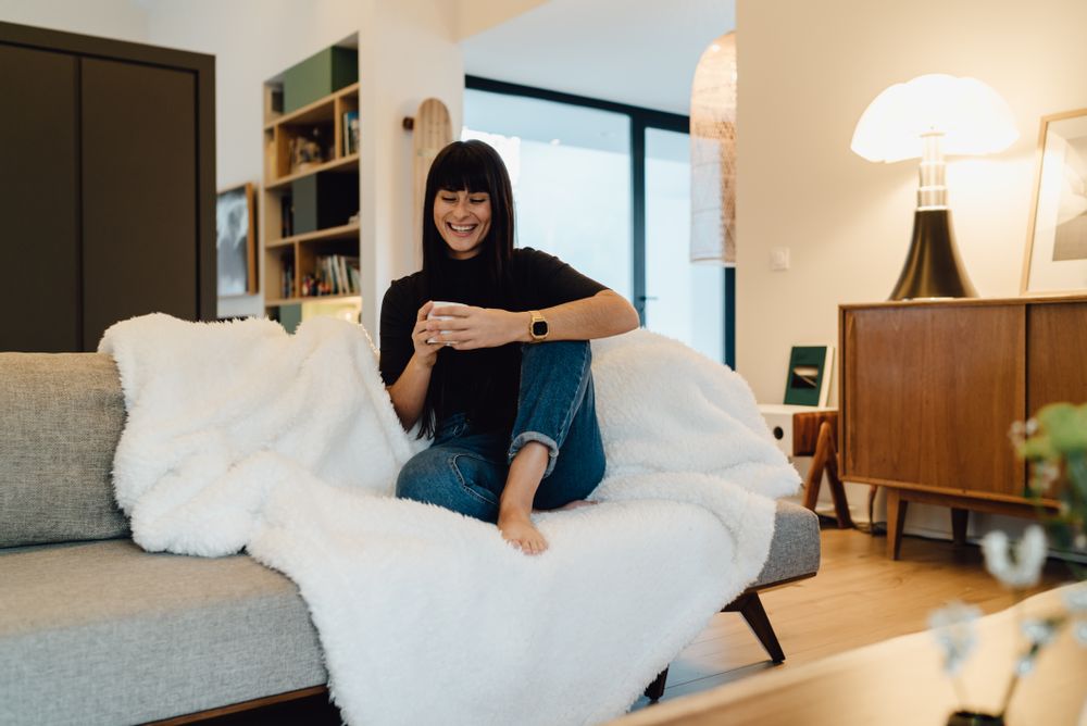 Throw blankets - LE BERBÈRE - PLAIDS COCOONING