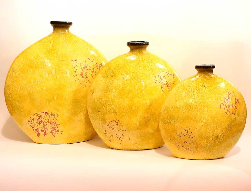 Pottery - Clay pottery vase FG002SIN - AMADERA