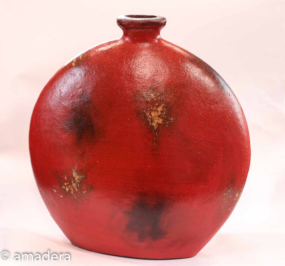 Pottery - Clay pottery vase FG002SIN - AMADERA