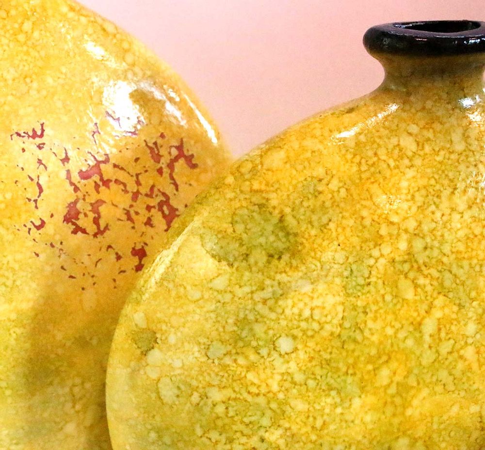 Pottery - Clay pottery vase FG002SIN - AMADERA