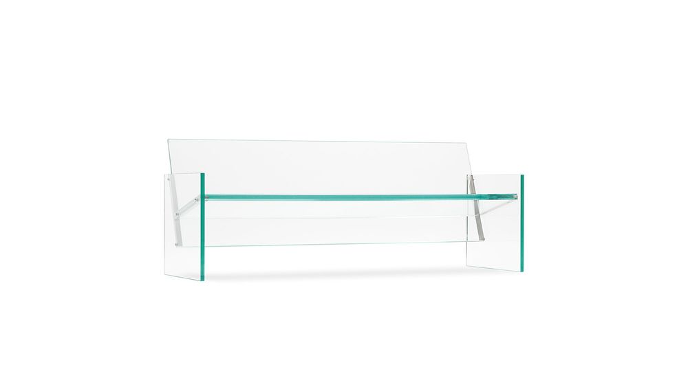 Sièges pour collectivités - Glass Bench MUSEO - VETROGIARDINI