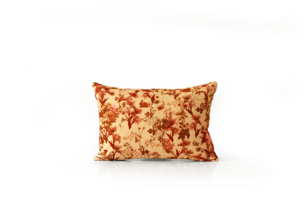 Fabric cushions - MAGICAL BUNNY velvet cushion - MY FRIEND PACO