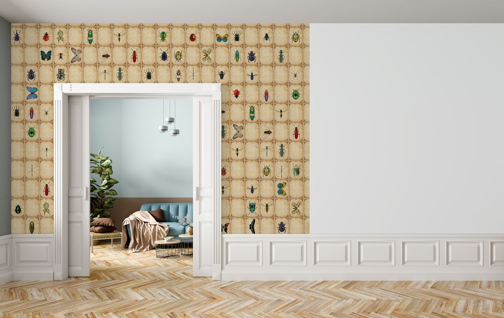 Papiers peints - Insectarium - LÉ PAPIERS DE NINON