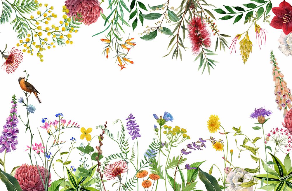 Autres décorations murales - Digitalis - LÉ PAPIERS DE NINON