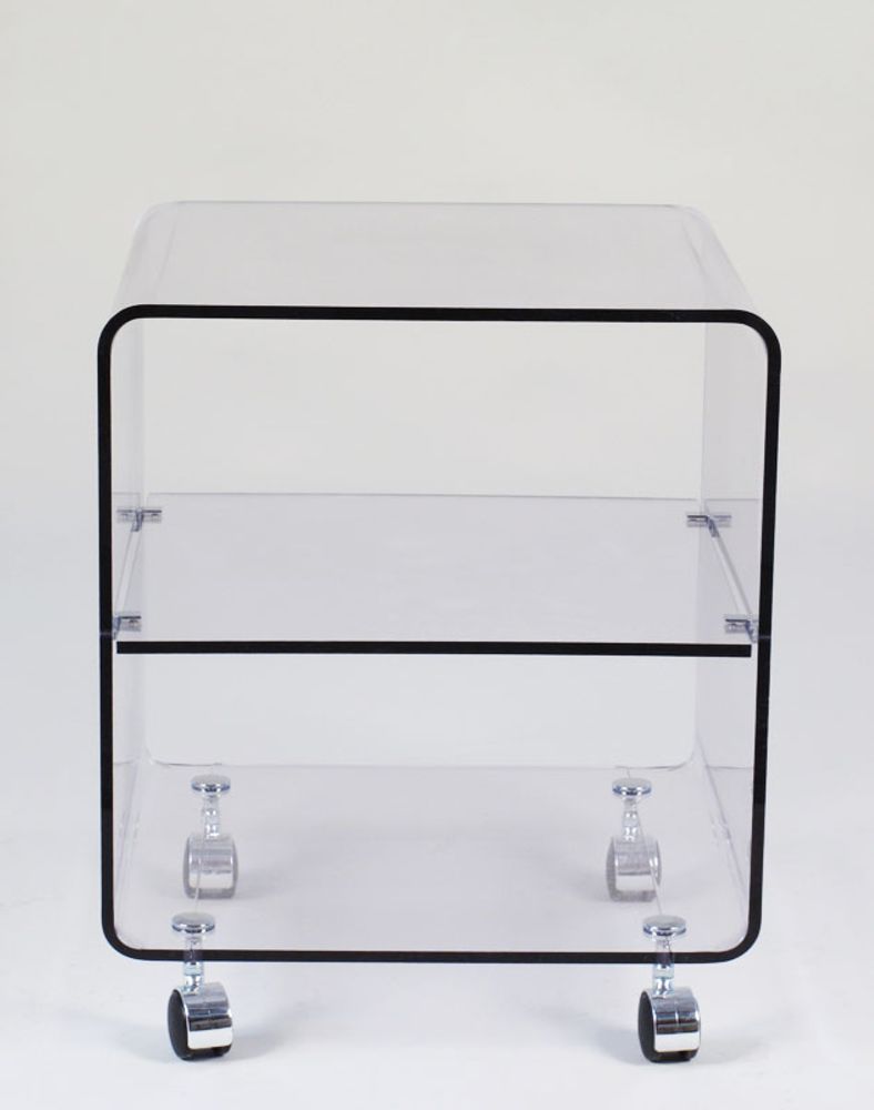 Tables de nuit - CUBE_Rangement roulettes - DAVID LANGE