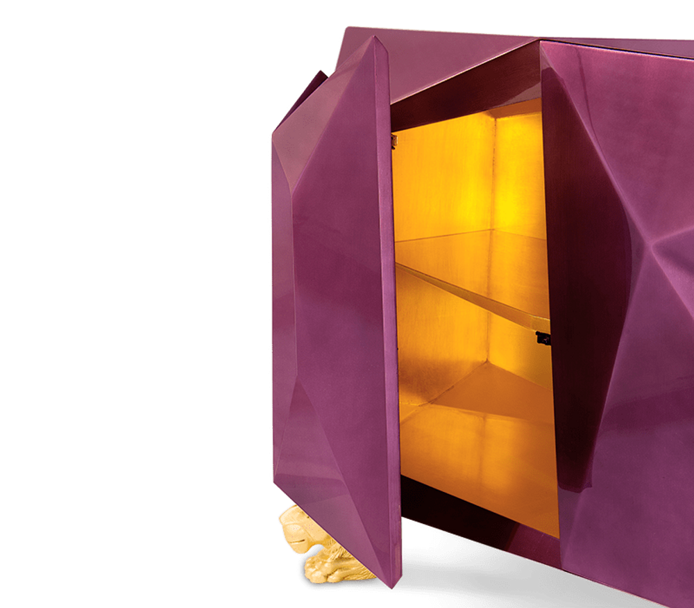 Customizable objects - DIAMOND AMETHYST SIDEBOARD - INSPLOSION