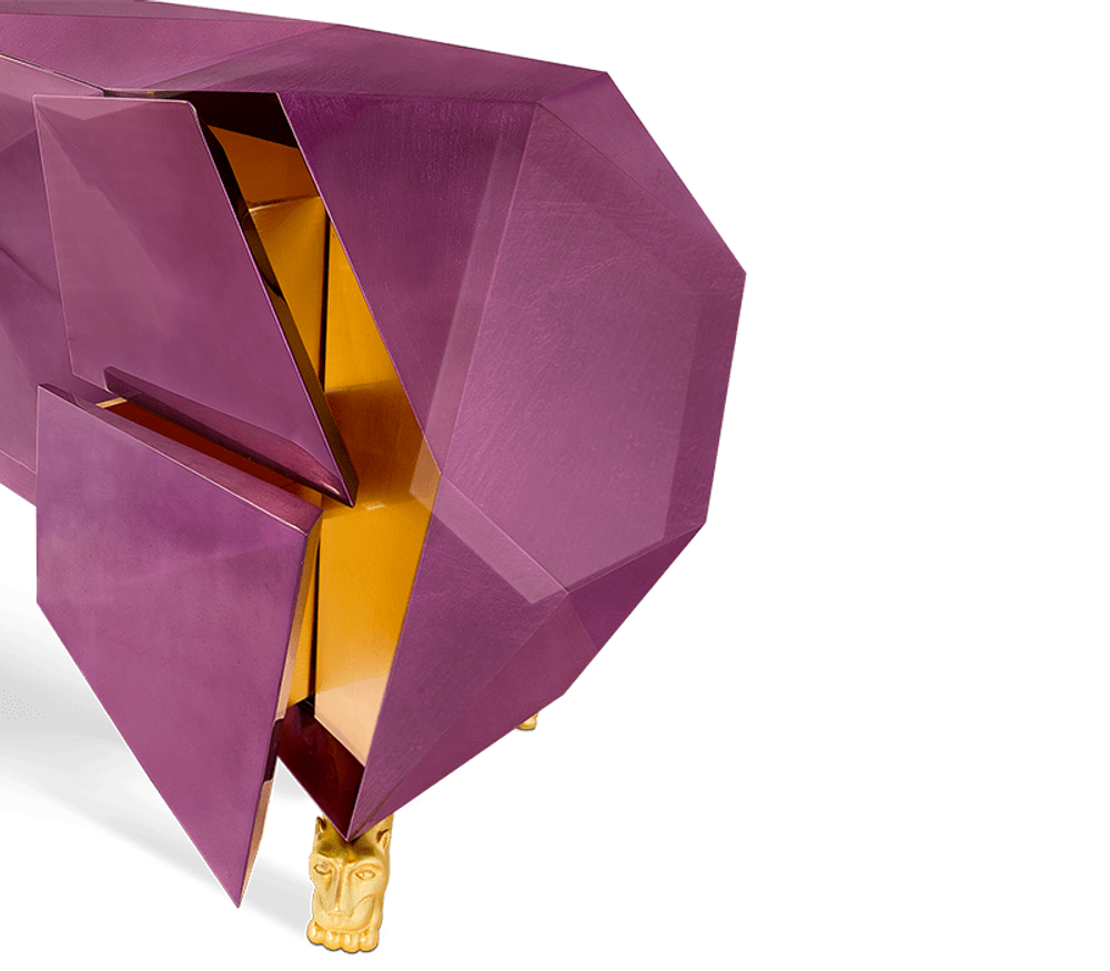 Customizable objects - DIAMOND AMETHYST SIDEBOARD - INSPLOSION