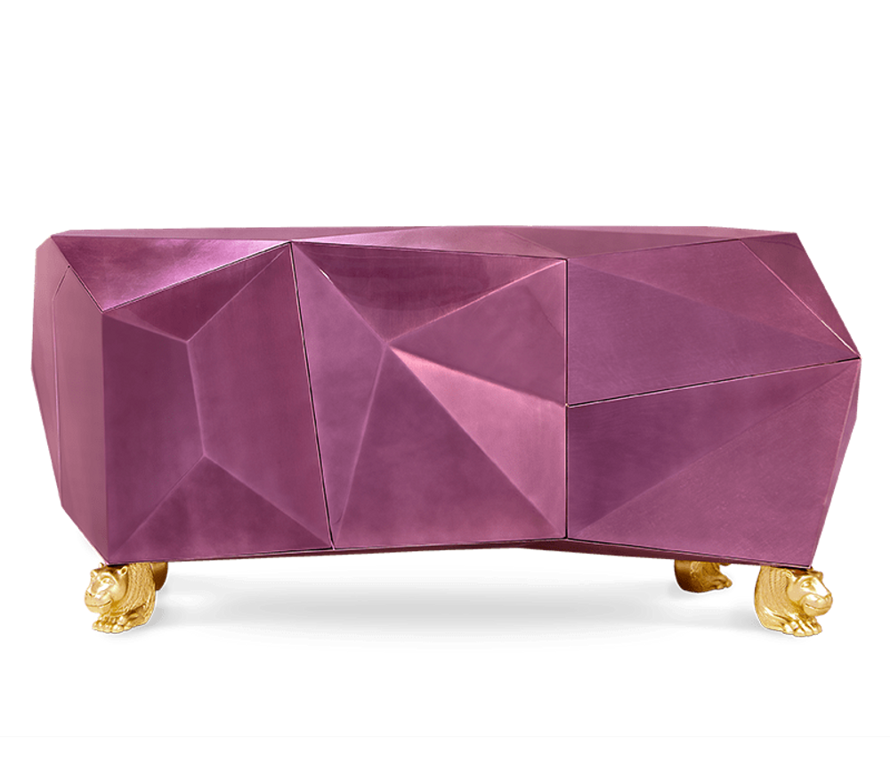 Customizable objects - DIAMOND AMETHYST SIDEBOARD - INSPLOSION